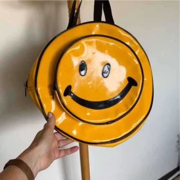Vintage authentic Smiley face backpack bag 90s - Picture 12 of 12